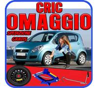 Ruotino Di Scorta 4Fori Misura Ruota Da 15 Per Suzuki Splash Con Kit Cric Crick