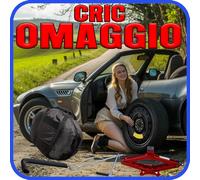 Ruotino Di Scorta 5Fori Da 15 Per Bmw Z3 E36 Con Kit Cric Crick + Chiave Sacca