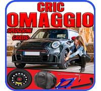 Ruotino Di Scorta 5Fori Da 15 Per Mini Cooper Con Kit Cric Crick + Chiave Sacca