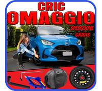 Ruotino Di Scorta 5Fori Da 16 Per Toyota Yaris 5Fori Con Kit Cric + Chiave Sacca