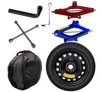 Ruotino Di Scorta 5Fori Da 17 Per Bmw X1 F48 Con Kit Cric Crick + Chiave Sacca p