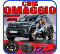 Ruotino Di Scorta 5Fori Da 17 Per Dacia Duster Con Kit Cric Crick + Chiave Sacca