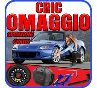 Ruotino Di Scorta 5Fori Da 17 Per Honda S2000 Con Kit Cric Crick + Chiave Sacca