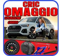Ruotino Di Scorta 5Fori Da 17 Per La Audi Q5 Con Kit Cric Crick + Chiave Sacca p