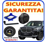 Ruotino Di Scorta 5Fori Da 17 Per La Bmw X1 Con Kit Cric Crick + Chiave Sacca ps
