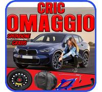 Ruotino Di Scorta 5Fori Da 17 Per La Bmw X2 Con Kit Cric Crick + Chiave Sacca ps