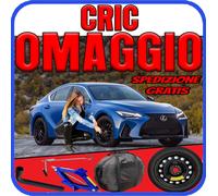Ruotino Di Scorta 5Fori Da 17 Per La Lexus Is Con Kit Cric Crick + Chiave Sacca