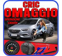 Ruotino Di Scorta 5Fori Da 17 Per La Opel Insignia B Con Kit Cric + Chiave Sacca