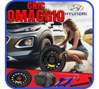 Ruotino Di Scorta 5Fori Da 18 Hyundai Kona Con Il Kit Cric Crick + Chiave Sacca