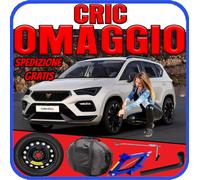 Ruotino Di Scorta 5Fori Da 18 Per Cupra Ateca Con Kit Cric Crick + Chiave Sacca