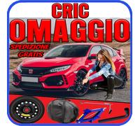Ruotino Di Scorta 5Fori Da 18 Per Honda Civic Type-R Con Kit Cric + Chiave Sacca