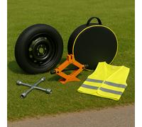 Ruotino Di Scorta 5Fori Da 18 Per Hyundai Tucson Con Kit Cric Crick Chiave Sacca