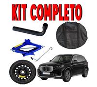 Ruotino Di Scorta 5Fori Da 18 Per La Bmw X1 F48 U11 Con Kit Cric + Chiave Sacca