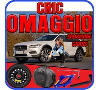 Ruotino Di Scorta 5Fori Da 18 Per La Volvo V90 Con Kit Cric + Chiave Sacca