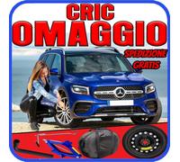 Ruotino Di Scorta 5Fori Da 18 Per Mercedes Glb Con Kit Cric Crick + Chiave Sacca
