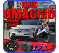 Ruotino Di Scorta 5Fori Da 18 Per Renault Megane E-Tech Con Cric + Chiave Sacca