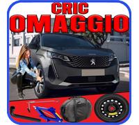 Ruotino Di Scorta 5Fori Da 18 Peugeot 3008 Con Kit Cric Crick + Chiave Sacca ps