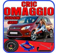 Ruotino Di Scorta 5Fori Misura Da 16 Per Ford C-Max Cric + Chiave Linea eco-ss