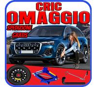 Ruotino Di Scorta 5Fori Misura Da 17 Per Audi Q7 4M Con Kit Cric Crick + Chiave