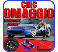 Ruotino Di Scorta 5Fori Misura Da 17 Per Honda S2000 Con Kit Cric Crick + Chiave