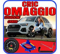 Ruotino Di Scorta 5Fori Misura Da 17 Per La Audi Q5 Con Kit Cric Crick + Chiave
