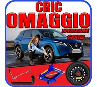 Ruotino Di Scorta 5Fori Misura Da 17 Per La Nissan Qashqai Con Kit Cric + Chiave