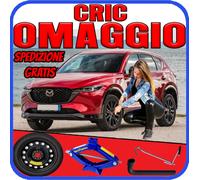 Ruotino Di Scorta 5Fori Misura Da 17 Per Mazda Cx-5 Con Kit Cric Crick + Chiave