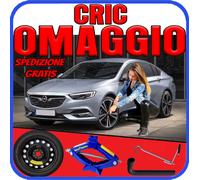 Ruotino Di Scorta 5Fori Misura Da 17 Per Opel Insignia A Con Kit Cric + Chiave p