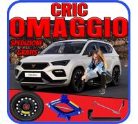 Ruotino Di Scorta 5Fori Misura Da 18 Per Cupra Ateca Con Kit Cric Crick + Chiave