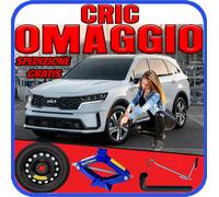 Ruotino Di Scorta 5Fori Misura Da 18 Per Kia Sorento Con Kit Cric Crick + Chiave