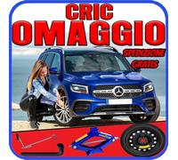 Ruotino Di Scorta 5Fori Misura Da 18 Per La Mercedes Glb Con Kit Cric + Chiave p