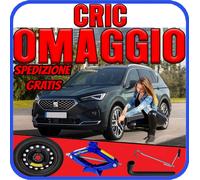 Ruotino Di Scorta 5Fori Misura Da 18 Per La Seat Tarraco Con Kit Cric + Chiave p