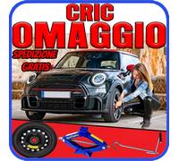 Ruotino Di Scorta 5Fori Misura Ruota Da 15 Per La Mini Cooper Con Kit Cric Crick