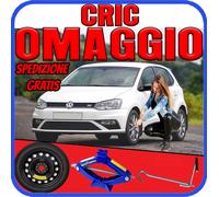 Ruotino Di Scorta 5Fori Misura Ruota Da 15 Per Vw Volkswagen Polo Con Kit Cric p