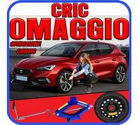 Ruotino Di Scorta 5Fori Misura Ruota Da 16 Per La Seat Leon Con Kit Cric Crick p