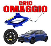 Ruotino Di Scorta 5Fori Misura Ruota Da 16 Per Mazda 2 Hybrid Con Kit Cric Crick