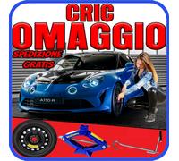 Ruotino Di Scorta 5Fori Misura Ruota Da 17 Per La Alpine A110 Con Kit Cric Crick