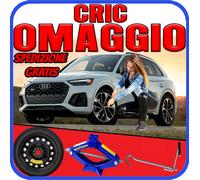 Ruotino Di Scorta 5Fori Misura Ruota Da 17 Per La Audi Q5 Con Kit Cric Crick