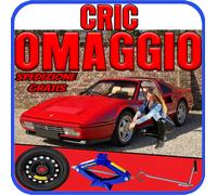 Ruotino Di Scorta 5Fori Misura Ruota Da 17 Per La Ferrari 328 Gtb Con Kit Cric p