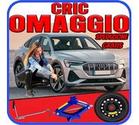 Ruotino Di Scorta 5Fori Misura Ruota Da 18 Per La Audi E-Tron Con Kit Cric Crick