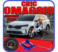 Ruotino Di Scorta 5Fori Misura Ruota Da 18 Per La Kia Sorento Con Kit Cric Crick