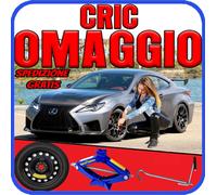 Ruotino Di Scorta 5Fori Misura Ruota Da 18 Per La Lexus Rc Con Kit Cric Crick ps