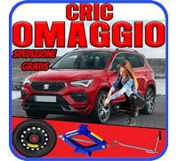 Ruotino Di Scorta 5Fori Misura Ruota Da 18 Per La Seat Ateca Con Kit Cric Crick