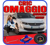 Ruotino Di Scorta 5Fori Ruota Da 16 Per La Peugeot 508 Con Cric Linea eco-ss