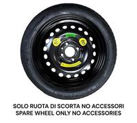 RUOTINO DI SCORTA ACCIAIO BASE 4 FORI PER FIAT IDEA 350 2004 > 2010 00
