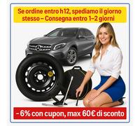 ✅Ruotino Di Scorta Da 17 5Fori Per Mercedes Gla Cric + Chiave Sacca dot2025✅