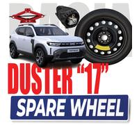 Ruotino di Scorta da 17 Pollici per Dacia Duster + Cric Astuccio 135/80R17