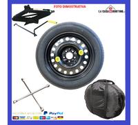 RUOTINO DI SCORTA per KIA SPORTAGE ORIGINALE+CRIC OMAGGIO+CHIAVE+SACCA da 17"