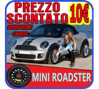 Ruotino Di Scorta Per Mini Roadster R59 Con Misura Da 15 4Fori Kit Ruota Gomma p