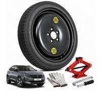 Ruotino di scorta Sicurezza 19" Peugeot 3008 e Recente 5x108 R19 DOT 25 Veloce